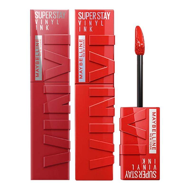 美宝莲锁吻棒口红唇釉巨持色镜面唇膏唇彩礼物平价口红68官方正品