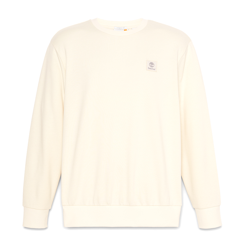 添柏岚男装小标纯色圆领卫衣