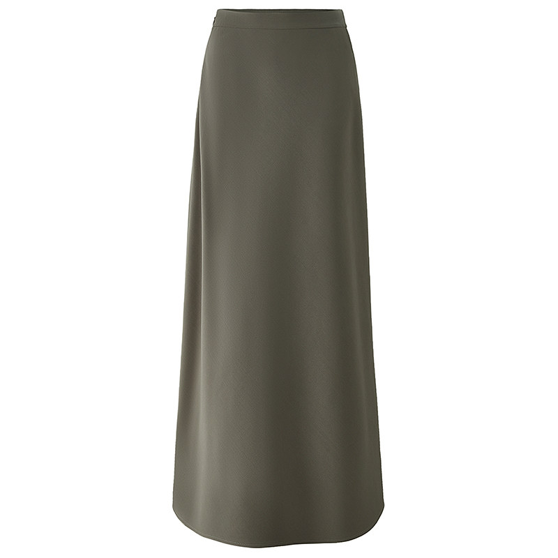 【热销补货】OCHIRLY欧时力半身裙26春夏松紧腰中长a字伞裙