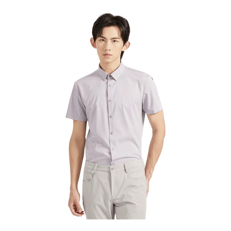 【冰凉体感】利郎青年商务短袖衬衫男2025夏季休闲衬衣男Q4XZC004
