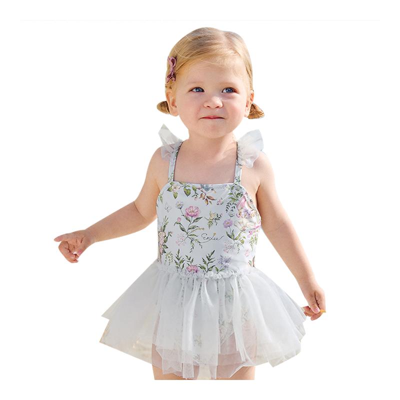 嫚熙夏季吊帶連體泳衣