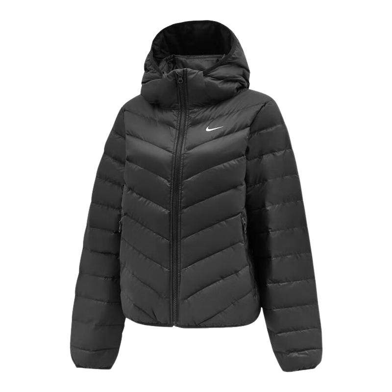 Nike耐克女子羽绒服冬季新款轻盈保暖连帽运动夹克外套HV5106-010,运动服/休闲服装,运动羽绒服,淘宝优惠券,粉丝福利购,淘宝优惠卷