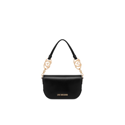 Love Moschino  女士字母徽标磁扣开合手提包