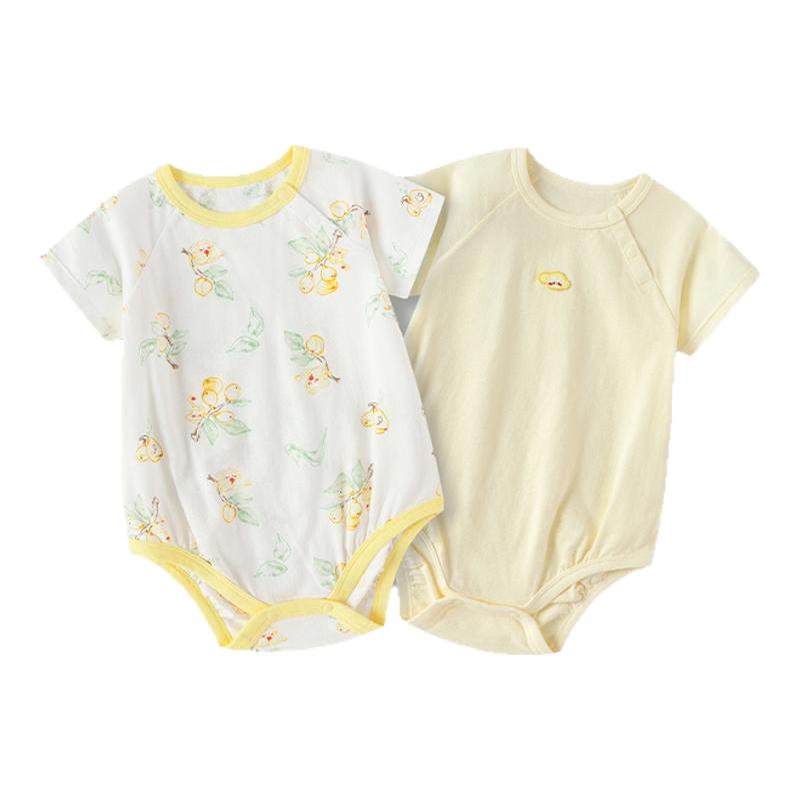 巴拉巴拉寶寶夏裝連體衣兩件裝