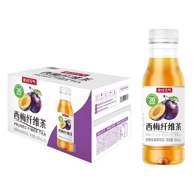 绝对元气西梅纤维茶300ml