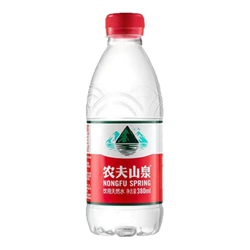 农夫山泉饮用水天然水红盖水380ml*24瓶-CL