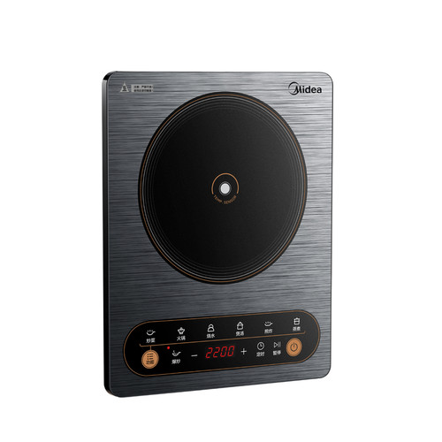 美的电磁炉炒菜锅一体全套电磁炉