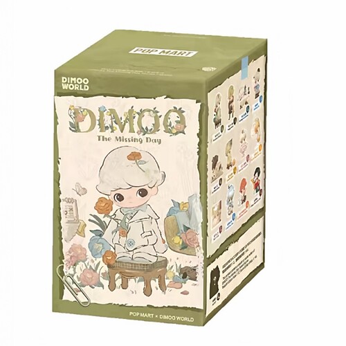 壹号POPMART泡泡玛特DIMOO 如果今天星期八系列手办盲盒摆件