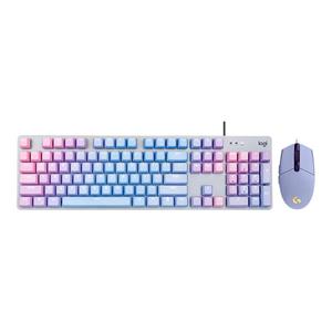 罗技K835机械键盘鼠标套装G102有线电竞游戏键鼠键盘PBT办公台式