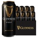 爱尔兰风味尝鲜 8听罐装 Guinness 健力士司陶特黑啤酒440ml