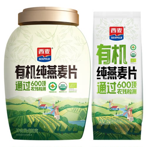 西麦燕麦片有机纯燕麦片