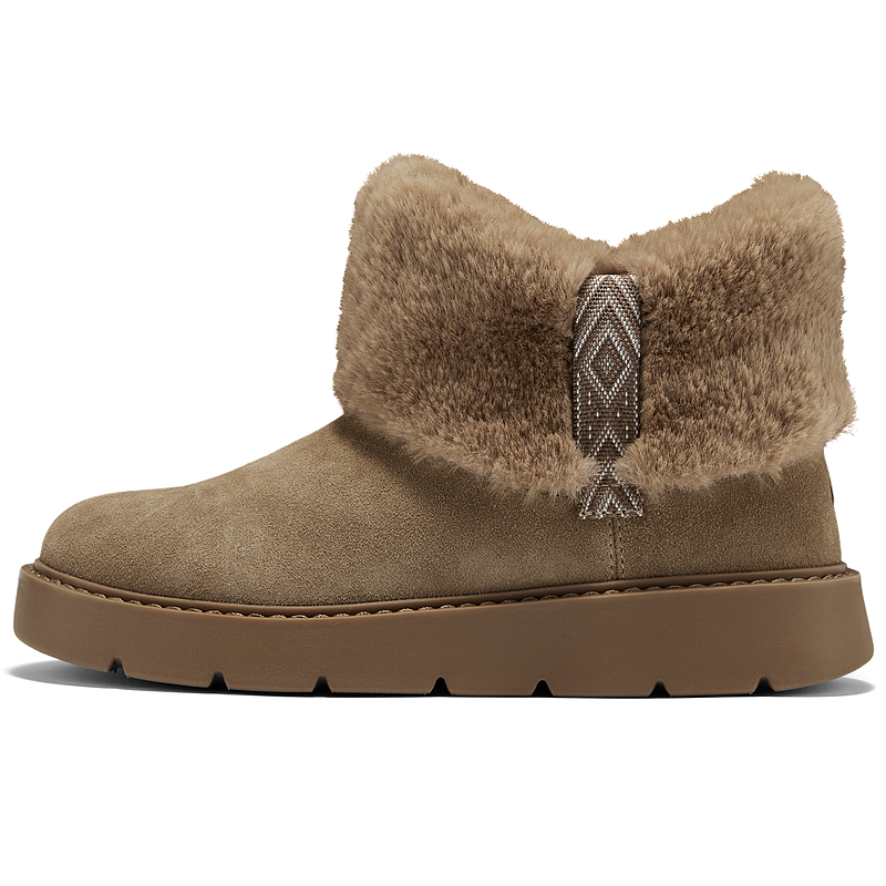 斯凯奇2025冬新款加绒保暖雪地靴