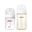 pigeon贝亲奶瓶套装 礼盒玻璃PPSU新生婴儿奶嘴吸管杯宝宝组合系列