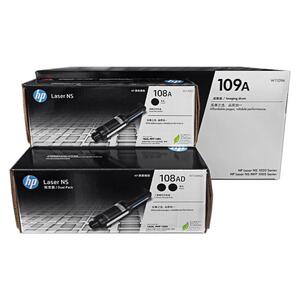 原装hp惠普108a粉盒硒鼓mfp ns1005w 1005c 1020c w n打印机墨盒墨粉碳粉 109A成像鼓W1109A感光鼓1108AD粉盒
