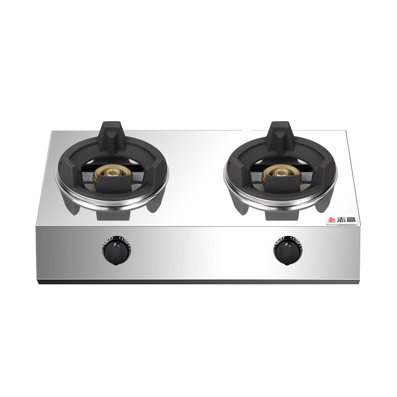 志高商用猛火灶煤气双灶头