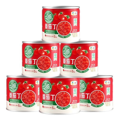 中粮屯河210g番茄丁一次一罐即食
