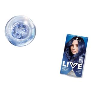 【百亿补贴】施华蔻LIVE染发剂染发膏L75葡萄紫蓝黑雾霾灰红101粉