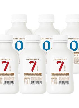 卡士酸奶007小奶罐440g*6瓶0蔗糖学生儿童营养酸牛奶原味发酵乳