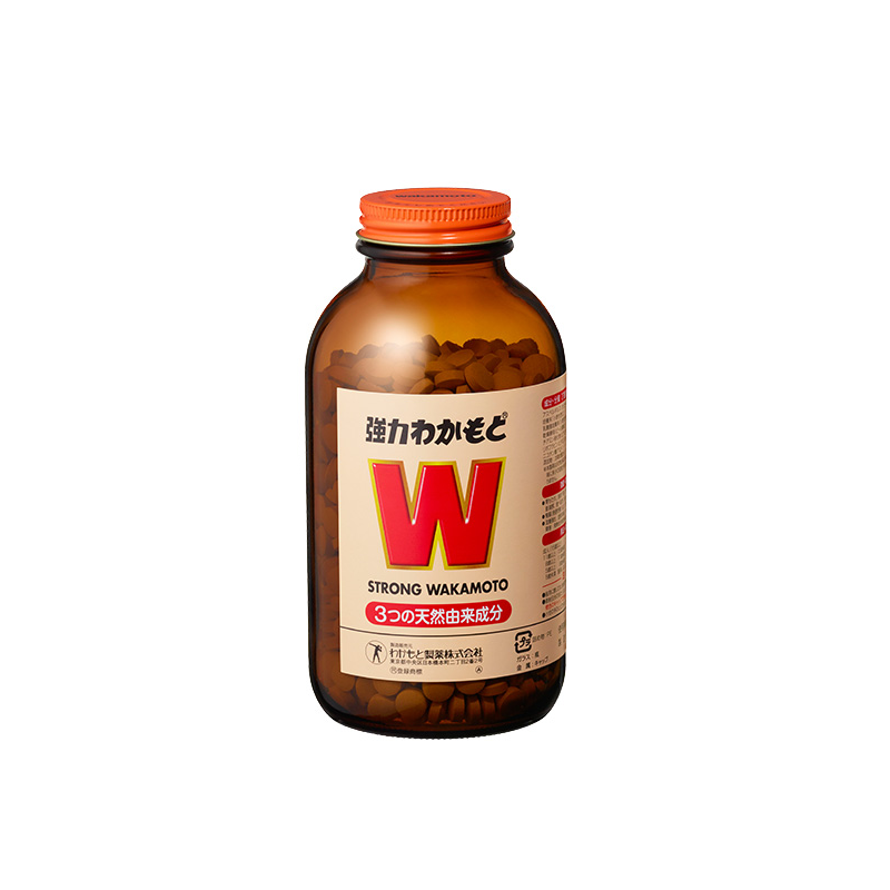WAKAMOTO日本益生菌天然健胃调理肠胃乳酸菌酵素丸1000粒/瓶