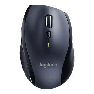 罗技M705无线激光鼠标优联2.4G家用电脑办公商务双模滚论便携小巧