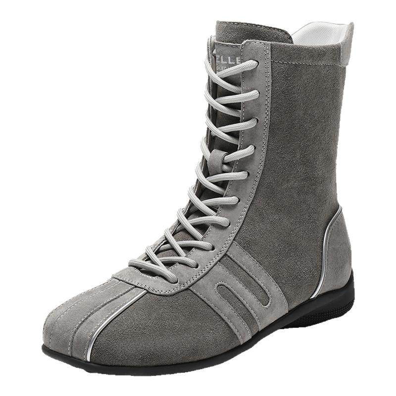 百丽跑道撞色薄底拳击靴冬季新款西部靴德训休闲靴子女款E6P1DDZ5,女鞋,时装靴,淘宝优惠券,粉丝福利购,淘宝优惠卷