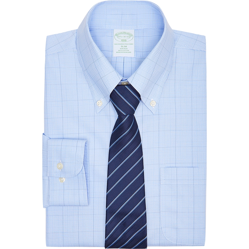布克兄弟25男士纯棉正装衬衫