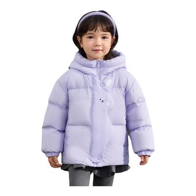 巴拉巴拉女童羽绒服宝宝短款外套