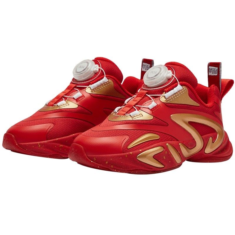 FILA斐乐童鞋儿童红色鞋子2025年春季新款运动鞋小童新年款跑步鞋,童鞋/婴儿鞋/亲子鞋,运动鞋,淘宝优惠券,粉丝福利购,淘宝优惠卷