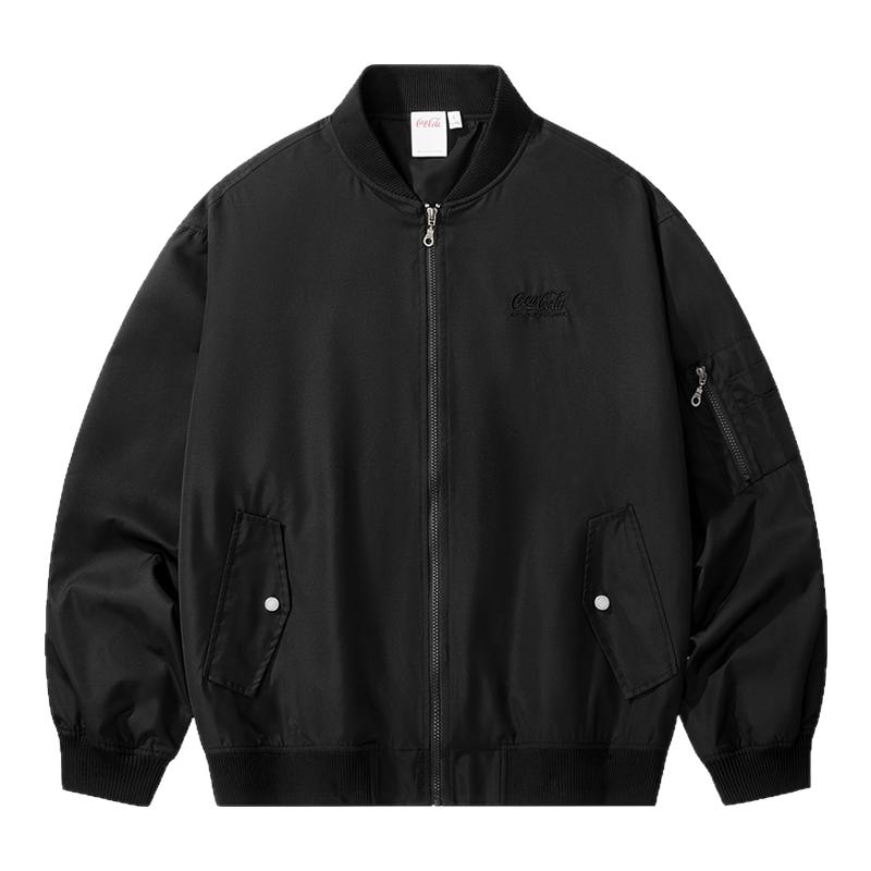 可口可乐美式复古休闲棒球服夹克