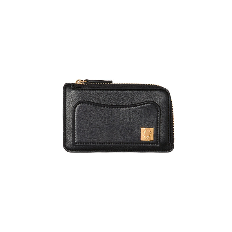 [新年礼物]RYDER Stella McCartney秋季黑色Stella压花颗粒感卡包,箱包皮具/热销女包/男包,卡包,淘宝优惠券,粉丝福利购,淘宝优惠卷