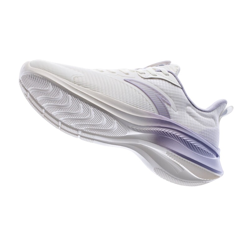 安踏跑步鞋女轻便运动减震运动鞋网面透气初中生体测跑鞋学生女鞋