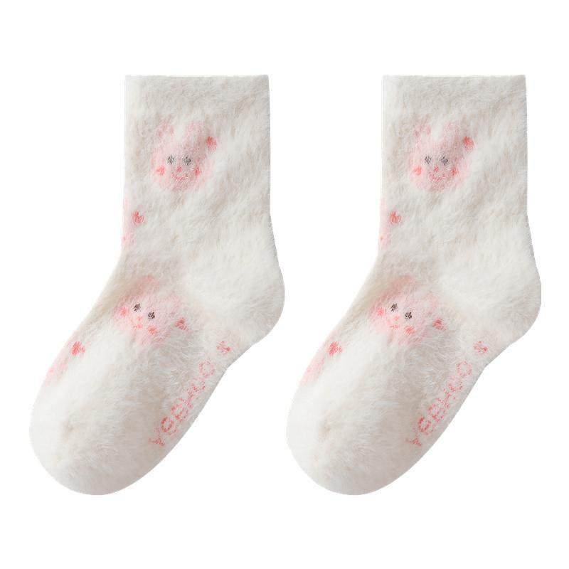 英氏儿童袜子女童中筒袜水貂绒秋冬新款小女孩保暖毛圈袜抑菌透气,童装/婴儿装/亲子装,儿童袜子(0-16岁),淘宝优惠券,粉丝福利购,淘宝优惠卷