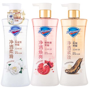 舒肤佳沐浴露排浊红石榴山茶花570g持久留香啫喱沐浴乳液官方正品