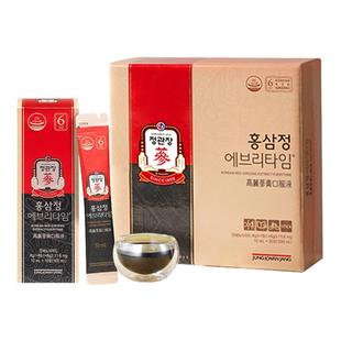 韩国正官庄6年根高丽参红参精人参浓缩滋补官方旗舰效期至26年6月