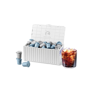 拿铁集装 瑞幸咖啡元 60颗冷萃速溶美式 2.3g 箱 气弹冻干咖啡混合装