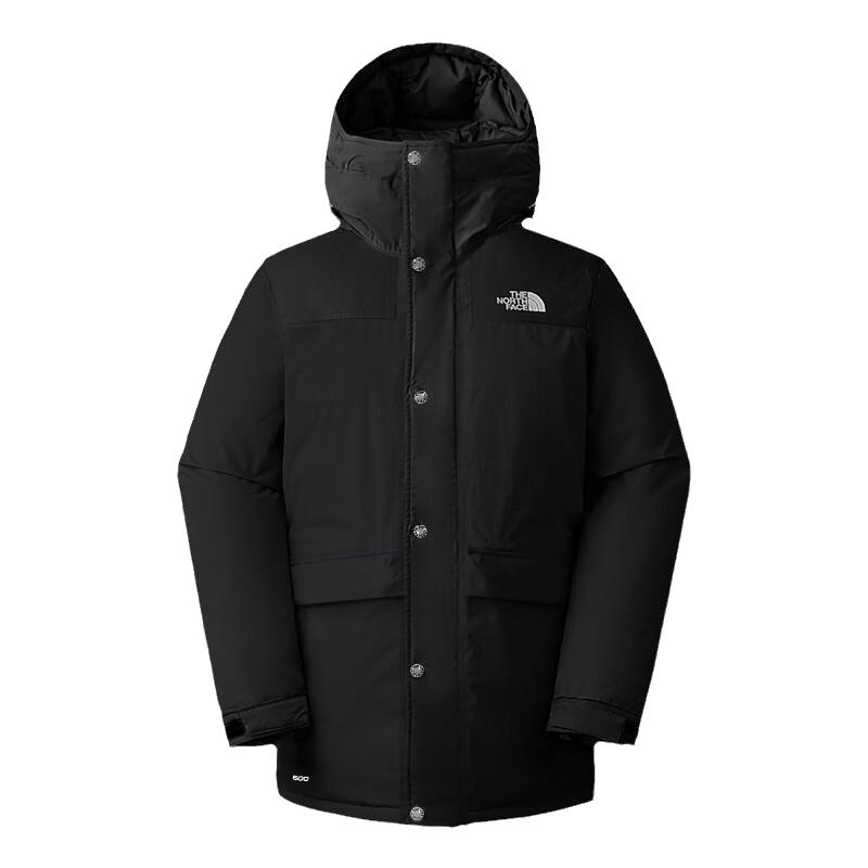 北面常规保暖男朋克服版型羽绒服