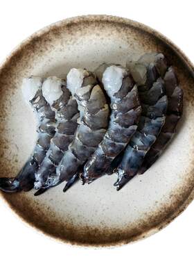 无冰黑虎虾仁无保水剂去虾线黑金刚虎虾仁活虾加工海虾仁顺丰包邮
