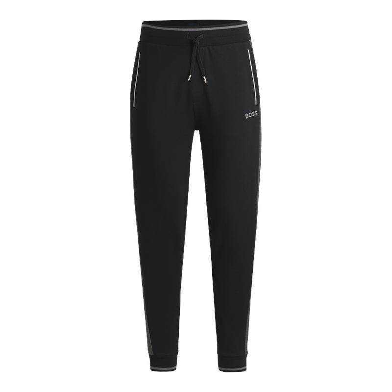 BOSS博斯 男士撞色滚边棉质混纺卫裤,男装,卫裤,淘宝优惠券,粉丝福利购,淘宝优惠卷