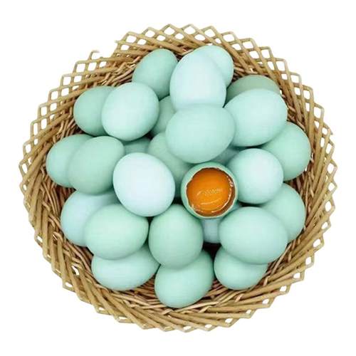 正宗林间散养新鲜绿壳蛋乌鸡蛋月子蛋初生蛋宝宝蛋35-40g多规格