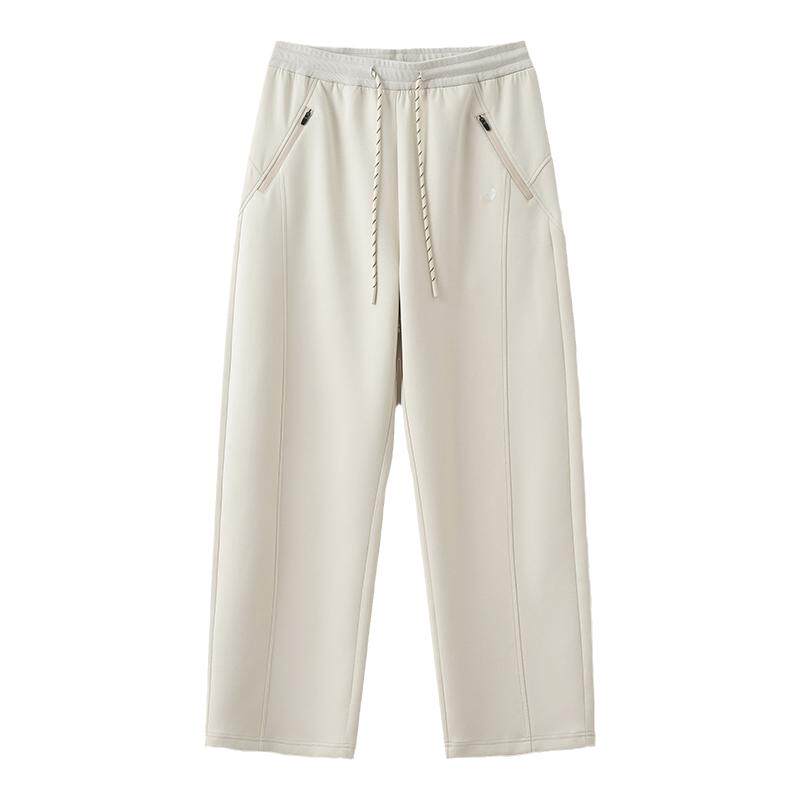 云上生活【解构休闲裤】云朵空气层弯刀裤宽松直筒裤女春季下装