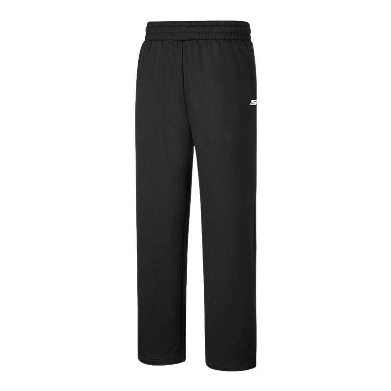 Skechers斯凯奇男子加绒保暖宽松针织休闲运动长裤 P425M037/0018,运动服/休闲服装,运动长裤,淘宝优惠券,粉丝福利购,淘宝优惠卷