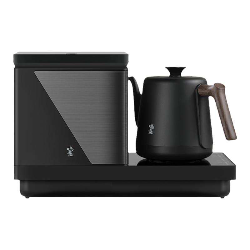 鸣盏自动清洗茶杯嵌入一体烧水壶