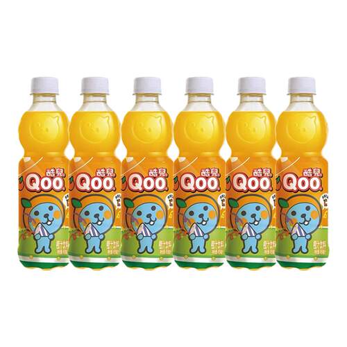 可口可乐酷儿橙汁橙味450ml5瓶