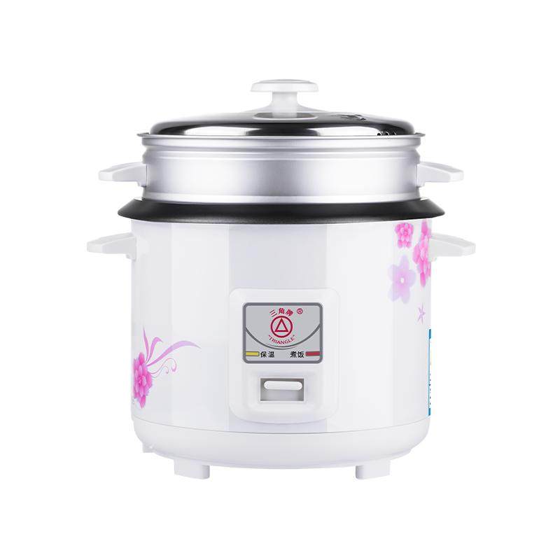 三角牌电饭锅老式家用1-2-3-4人5-6升蒸煮两用多功能饭煲小型正品