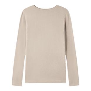 内搭纯色百搭上衣家居睡衣 修身 森马打底衫 女吸湿发热温暖内衣薄款