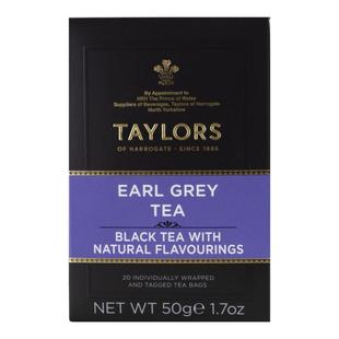 英国红茶taylors茶泰勒红茶豪门伯爵红茶茶包earl grey格雷伯爵茶