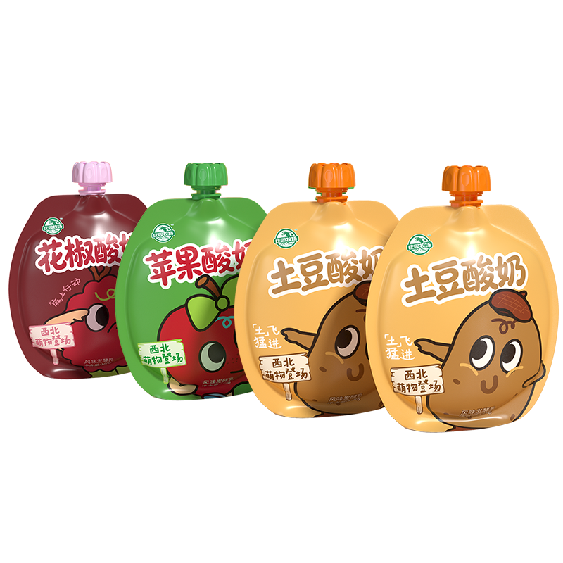 庄园牧场老兰州系列酸奶风味土豆花椒苹果组合套装生牛乳新鲜发酵,咖啡/麦片/冲饮,低温酸奶,淘宝优惠券,粉丝福利购,淘宝优惠卷