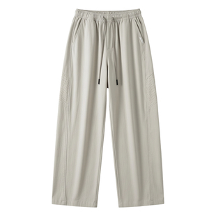 百搭垂感冰丝速干运动裤 罗蒙宽松直筒爆款 薄款 2026夏季 男士 休闲裤