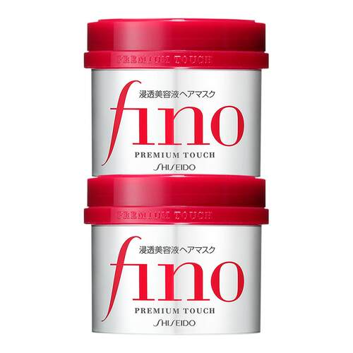 2瓶资生堂发膜改善毛躁干枯fino