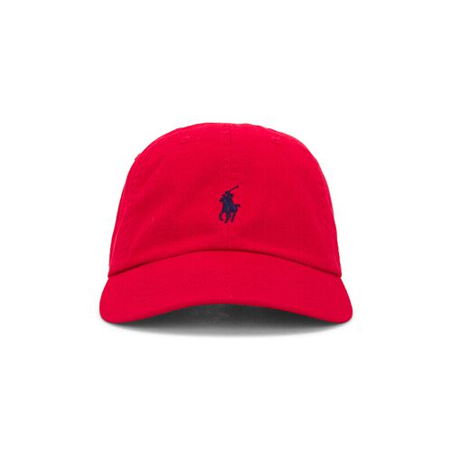 Polo Ralph Lauren拉夫劳伦棒球帽红色遮阳显脸小七夕礼物REVOLVE